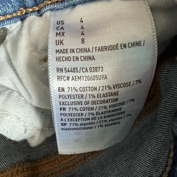 American Eagle Distressed Denim Shorts - Picture 3 of 3